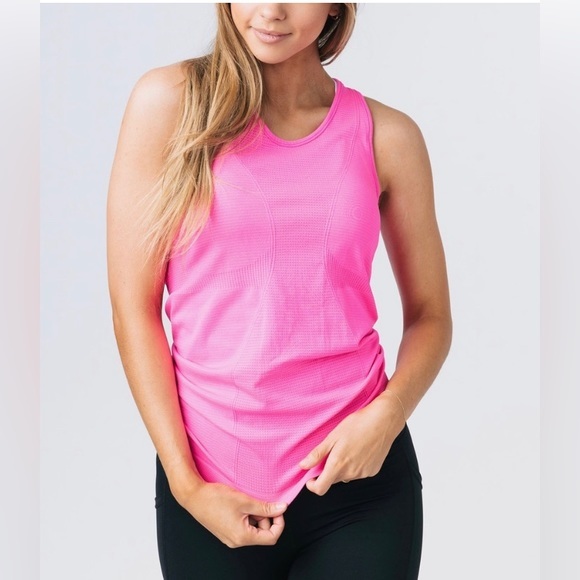 ZYIA Tops - Zyia Hot Pink Copper Charged Tank size small